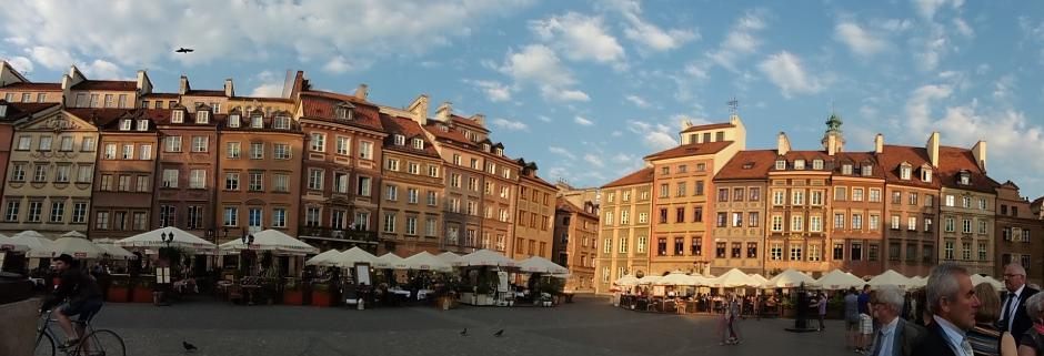 Vieille ville à Varsovie